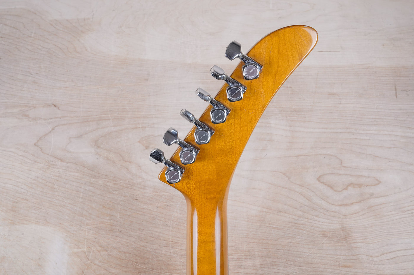 Greco Order Made EX-1000 Left Handed MIJ 1975 Natural Fujigen (Lefty EX800, Ibanez Destroyer 2459) w/ Bag