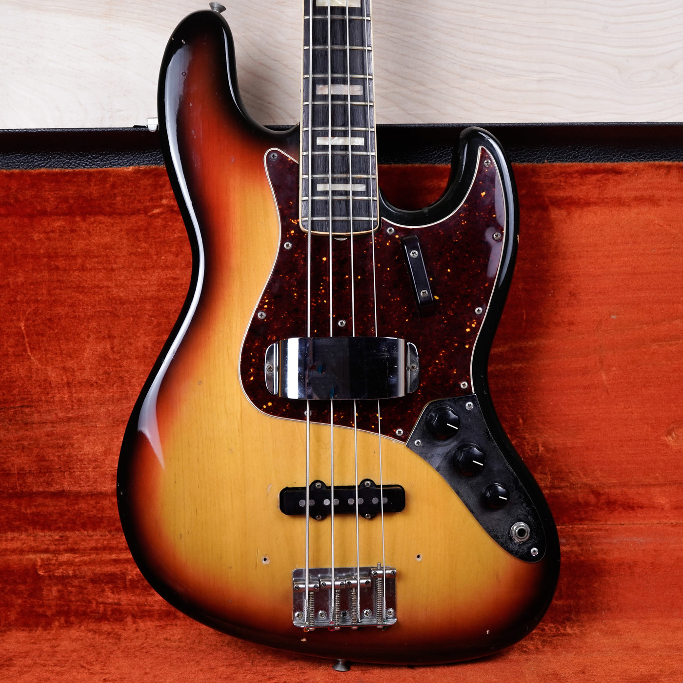 Fender Jazz Bass 1970 Sunburst Vintage w/ OHSC