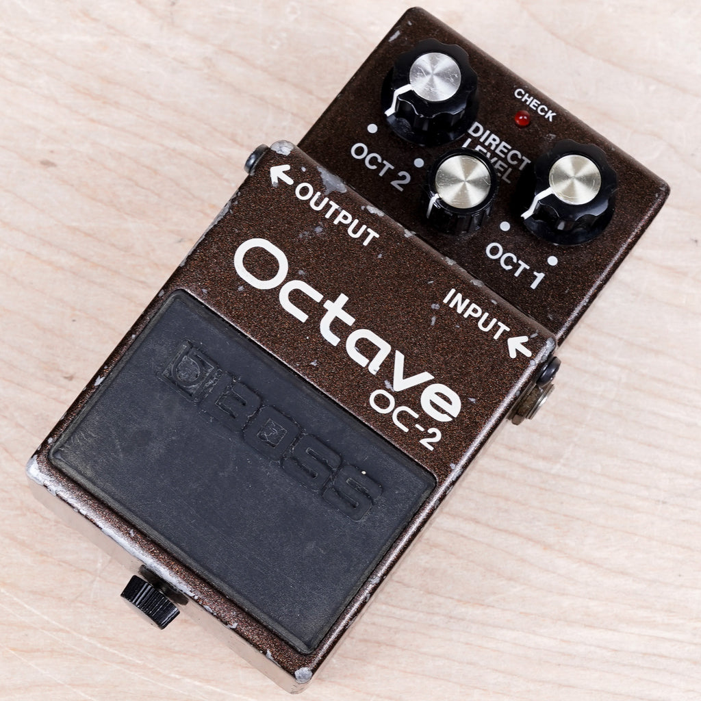 Boss OC-2 Octave (Black Label) 1995 Brown MIT ACA – A Flash Flood