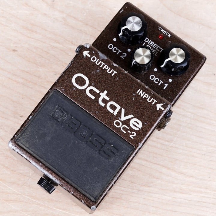 Boss OC-2 Octave (Black Label) 1995 Brown MIT ACA – A Flash Flood