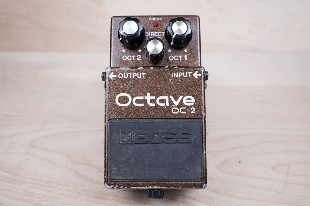 Boss OC-2 Octave (Black Label) 1995 Brown MIT ACA – A Flash Flood