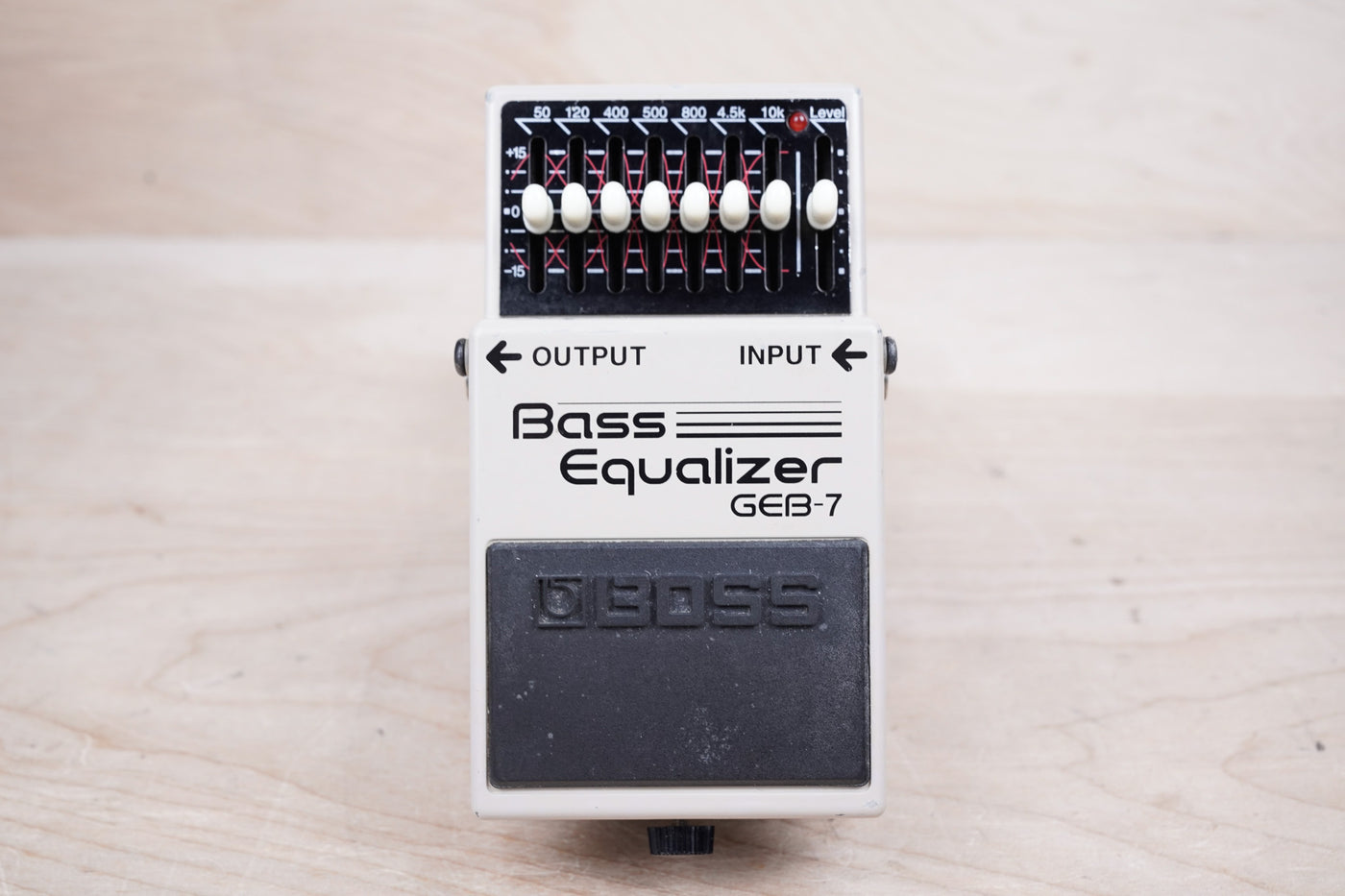 Boss GEB-7 Bass Equalizer (Silver Label) 2003 Gray MIT