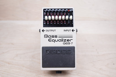 Boss GEB-7 Bass Equalizer (Silver Label) 2003 Gray MIT