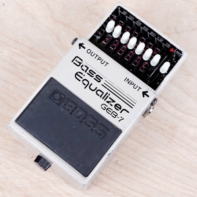 Boss GEB-7 Bass Equalizer (Silver Label) 2004 Gray MIT