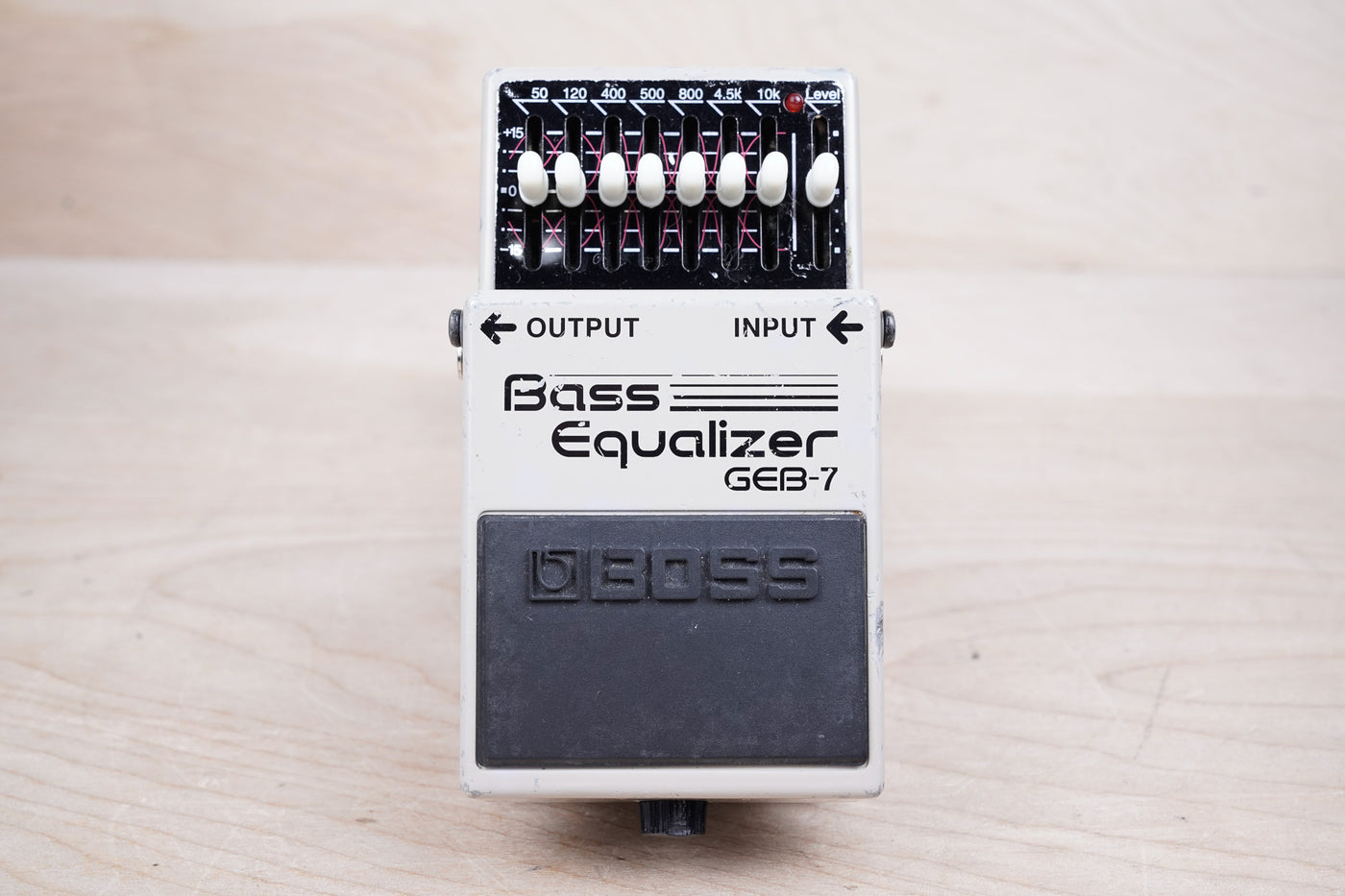 Boss GEB-7 Bass Equalizer (Silver Label) 2004 Gray MIT