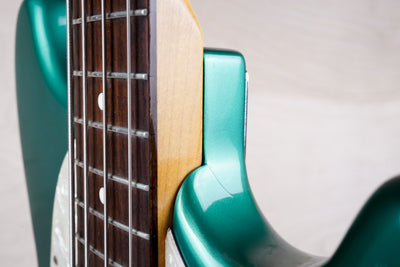 Fender MB-SD/CO Competition Mustang Bass Reissue CIJ 1997 Ocean Turquoise Metallic Japan w/ Bag