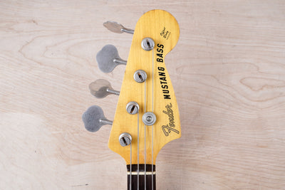 Fender MB-SD/CO Competition Mustang Bass Reissue CIJ 1997 Ocean Turquoise Metallic Japan w/ Bag