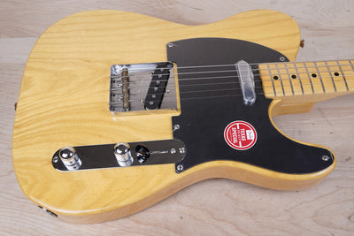 Fender TL52-80TX Telecaster Reissue CIJ 2002 Vintage Natural USA Texas Special Pickups Crafted in Japan w/ Bag