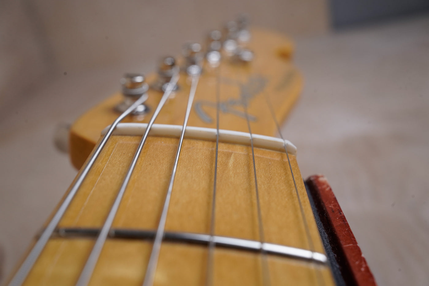 Fender TL52-80TX Telecaster Reissue CIJ 2002 Vintage Natural USA Texas Special Pickups Crafted in Japan w/ Bag