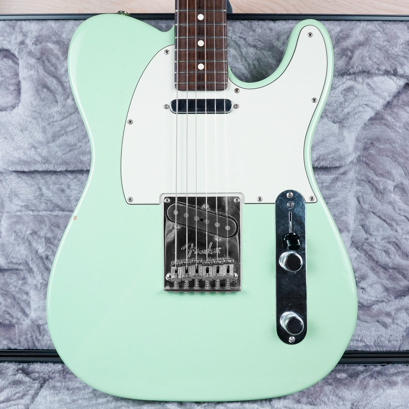 Fender GC FSR American Standard Telecaster with All Rosewood Neck 2016 Surf Green w/ OHSC