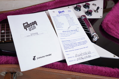 Gibson Flying V '67 2000 Ebony Yamano Music w/ OHSC