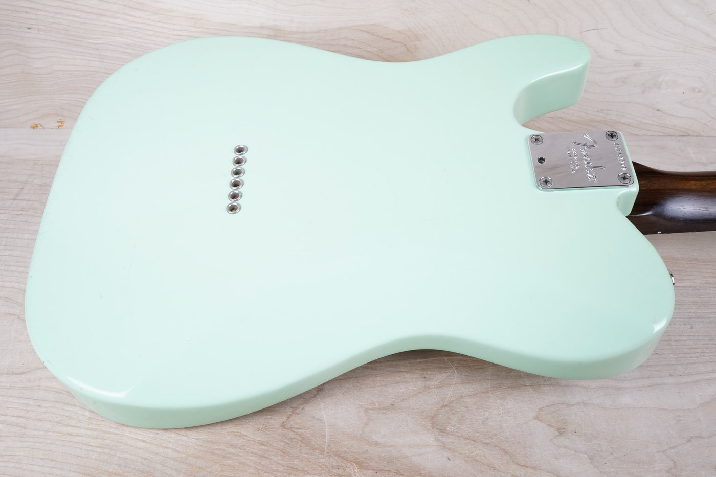 Fender GC FSR American Standard Telecaster with All Rosewood Neck 2016 Surf Green w/ OHSC