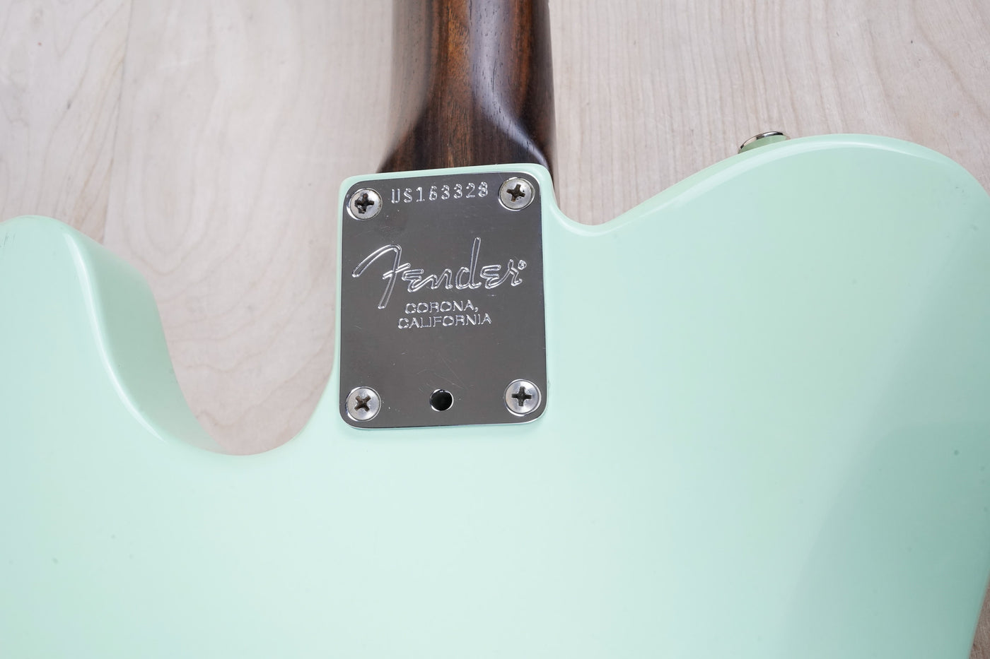 Fender GC FSR American Standard Telecaster with All Rosewood Neck 2016 Surf Green w/ OHSC