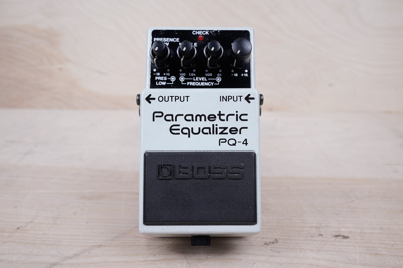 Boss PQ-4 Parametric Equalizer (Silver Label) 1991