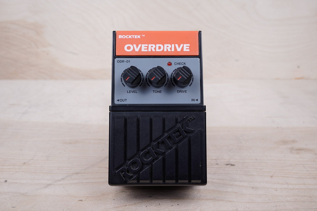 rocktek pedals Rocktek ODR-01 Overdrive Pedal 1980s w/ Power Supply – A Flash Flood of Gear
