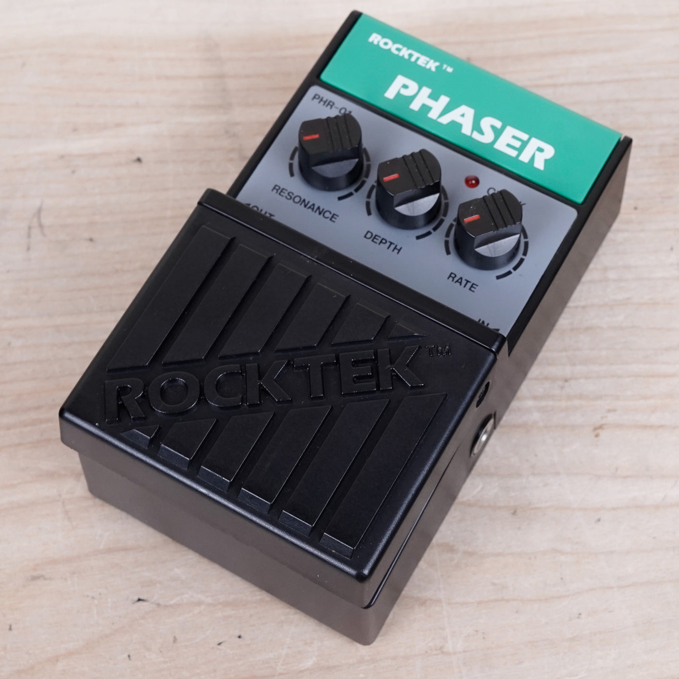 Rocktek PHR-01 Phaser Pedal 1980s w/ Power Supply