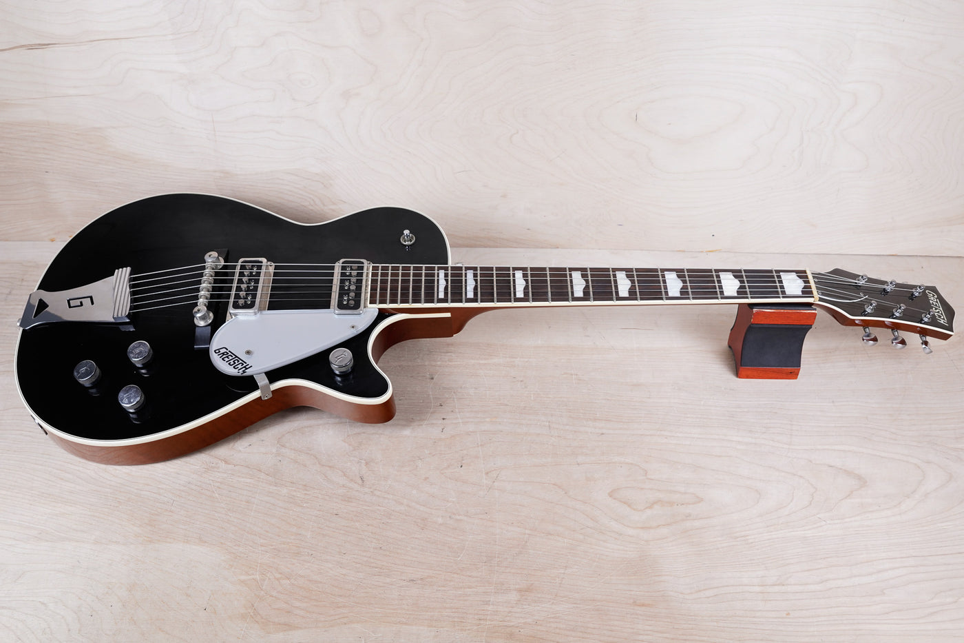 Gretsch G6128-1957 Duo Jet MIJ 2004 Black Vintage Style Reissue w/ OHSC