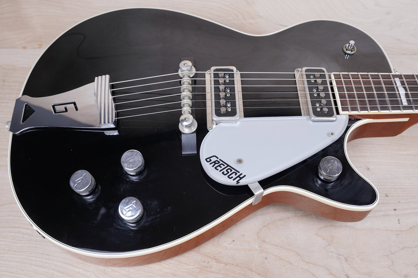 Gretsch G6128-1957 Duo Jet MIJ 2004 Black Vintage Style Reissue w/ OHSC