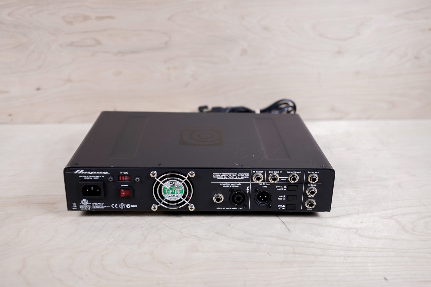 Ampeg PF-500 Portaflex 500-Watt Bass Amp Head