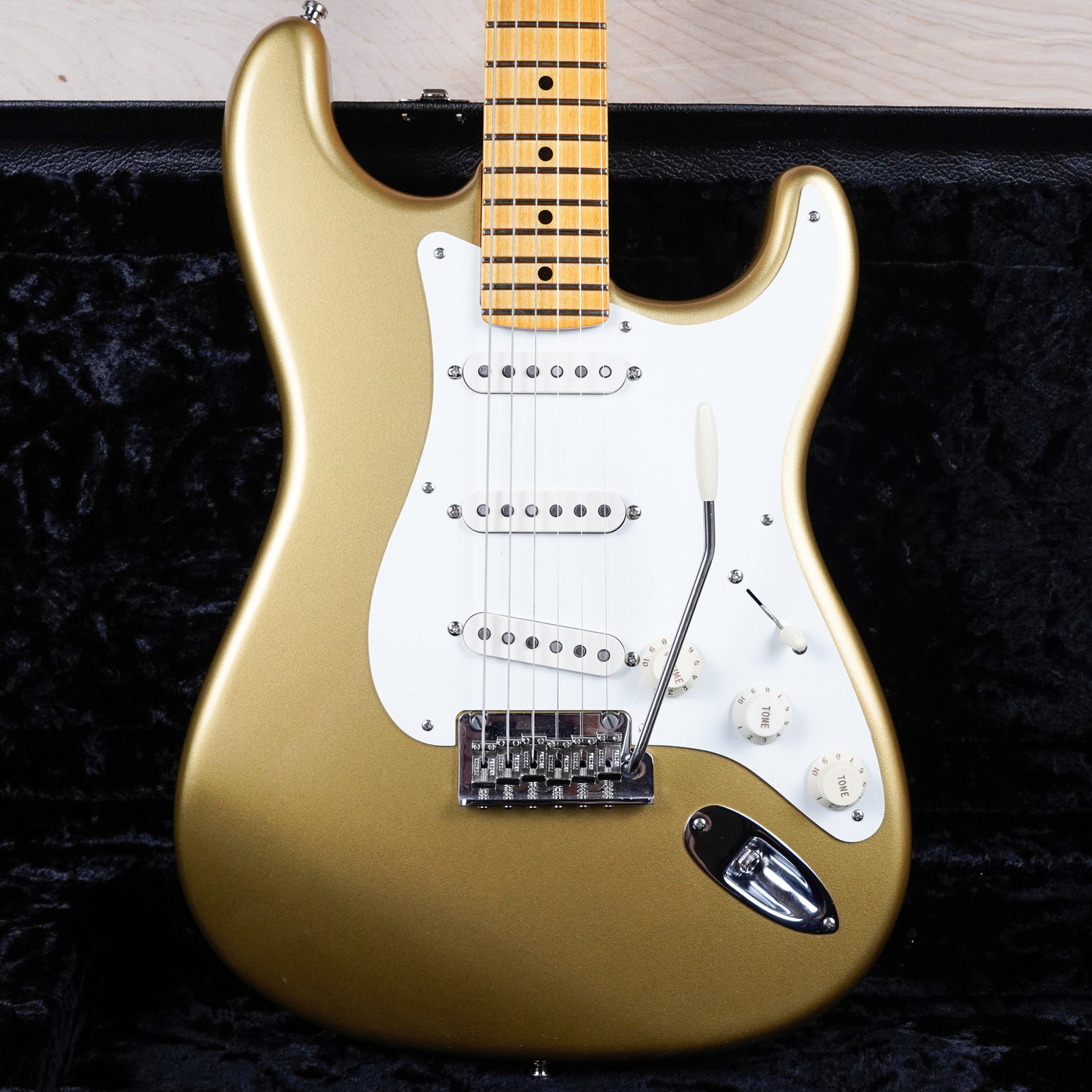 Fender Lincoln Brewster Stratocaster 2019 Aztec Gold w/ OHSC