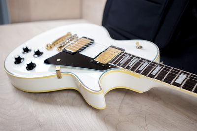Greco EGC-600 MIJ 1990 Aged White Made in Japan w/ Bag