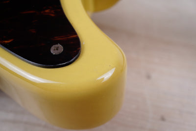 Orville by Gibson LPJ-D Les Paul Junior Double Cutaway MIJ 1989 TV Yellow Lacquer Finish USA Electronics w/ Bag
