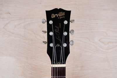 Orville by Gibson LPJ-D Les Paul Junior Double Cutaway MIJ 1989 TV Yellow Lacquer Finish USA Electronics w/ Bag