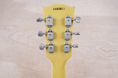 Orville by Gibson LPJ-D Les Paul Junior Double Cutaway MIJ 1989 TV Yellow Lacquer Finish USA Electronics w/ Bag