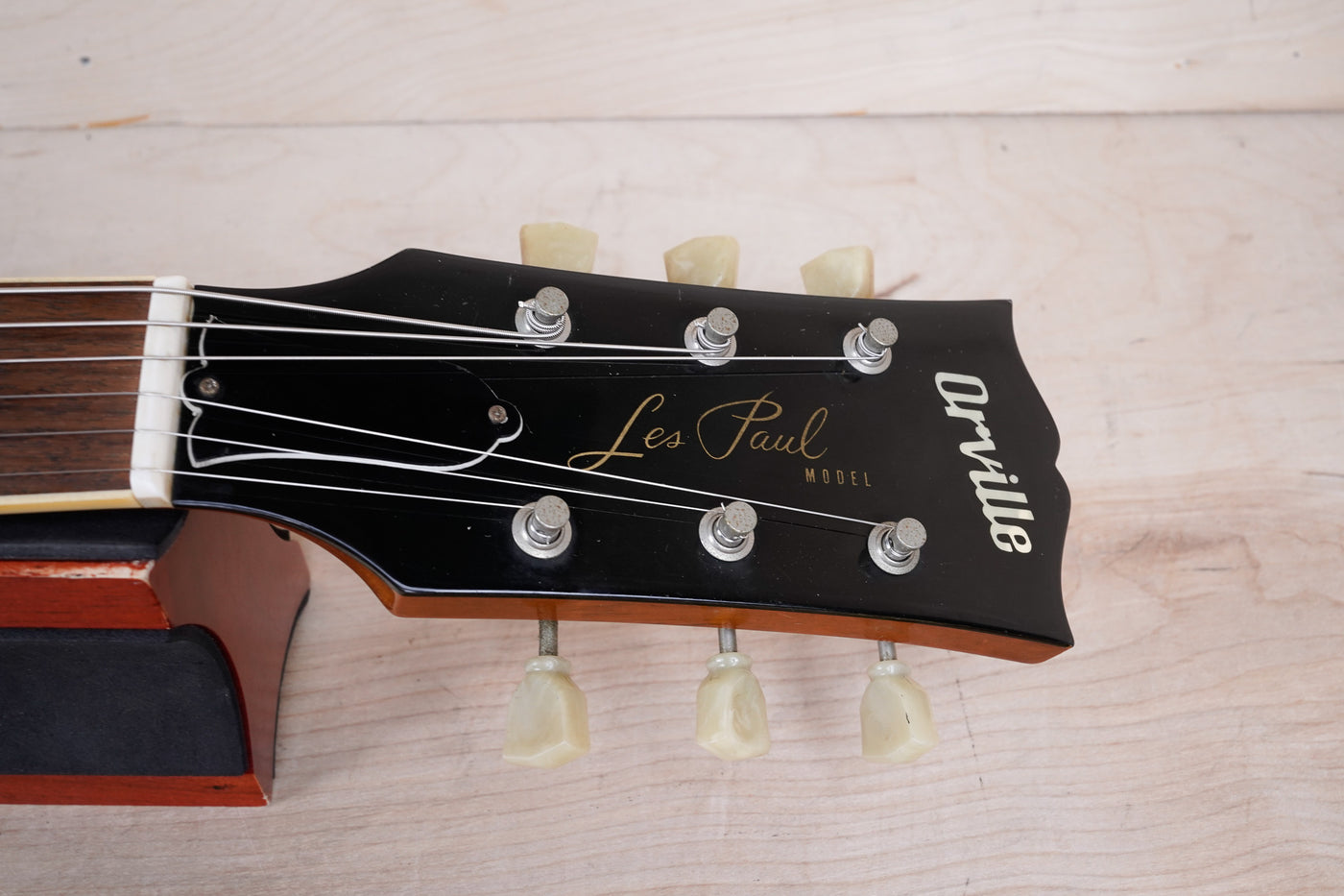 Orville LPS Les Paul Standard MIJ 1990 Lemon Drop Japan w/ Hard Case