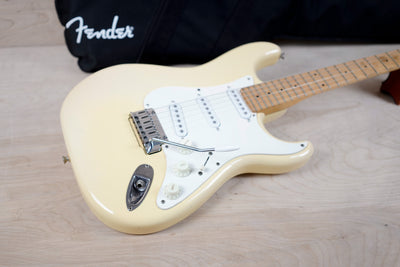 Fender STM-75DM MIJ 1988 Vintage White Medium Scale Stratocaster Made in Japan w/ Bag