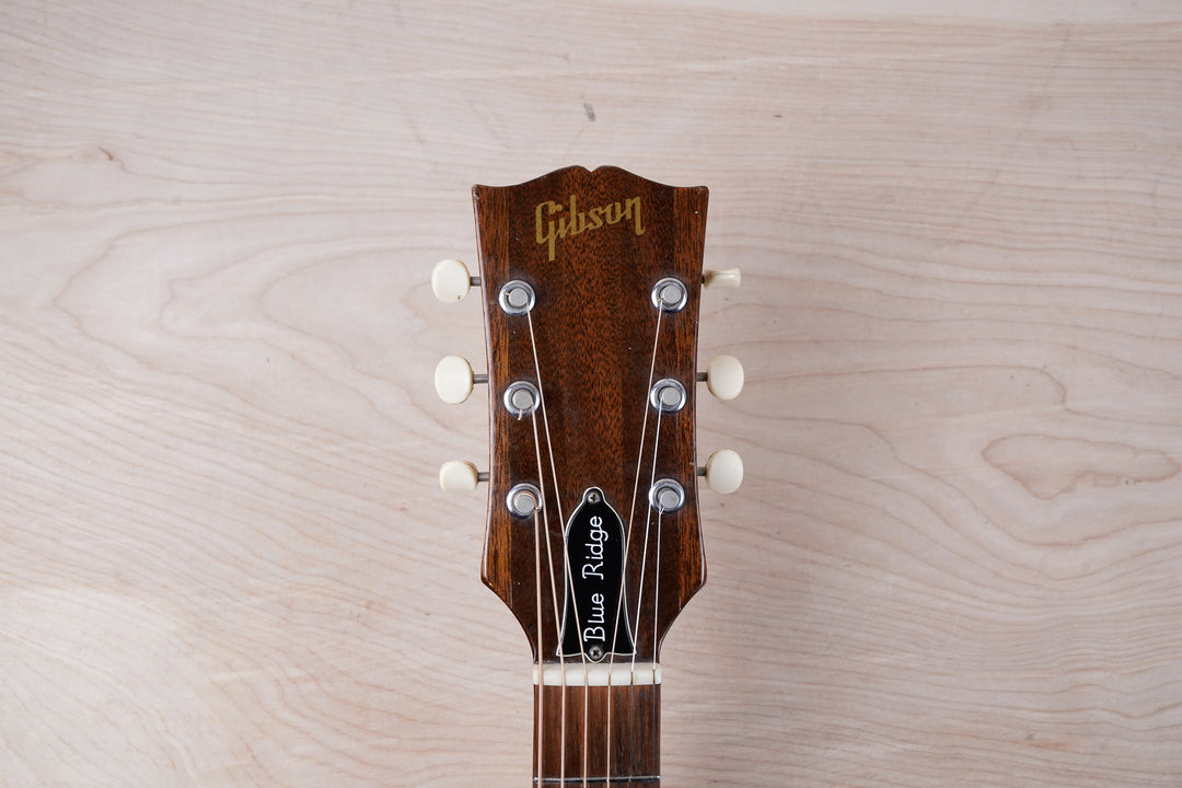 Gibson Blue Ridge Acoustic Guitar 1968 Natural Vintage w/ Bag – A