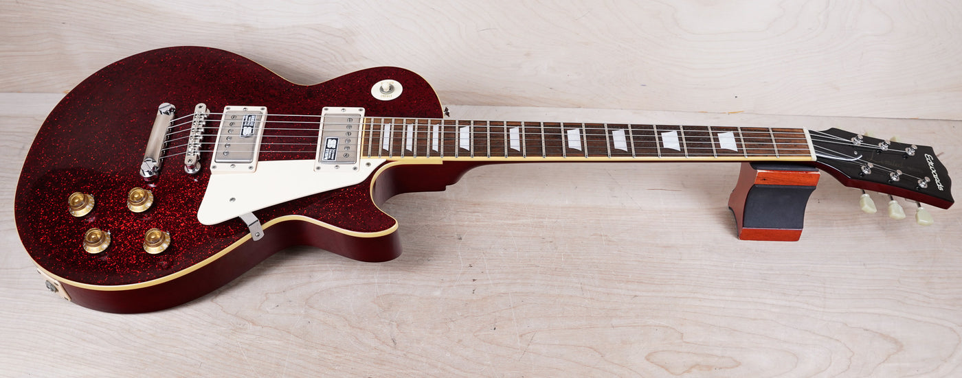 Edwards E-LP-108SD MIJ 2012 Red Sparkle Seymour Duncan Pickups Japan w/ Bag