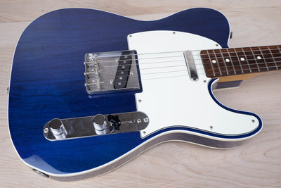 Fender Japan Exclusive Series Classic '60s Telecaster Custom MIJ 2015 Transparent Blue Japan w/ Bag