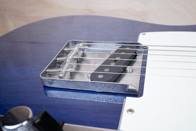 Fender Japan Exclusive Series Classic '60s Telecaster Custom MIJ 2015 Transparent Blue Japan w/ Bag