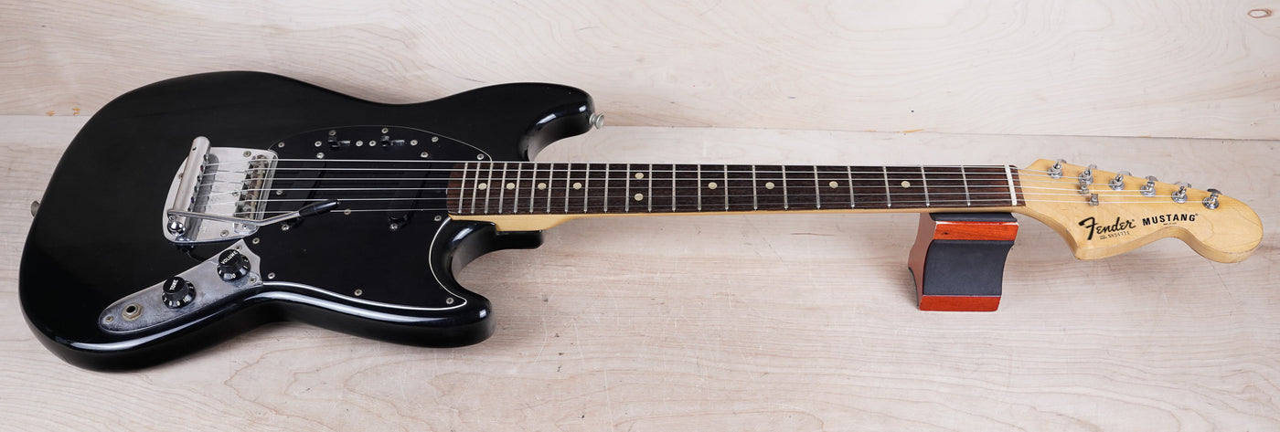Fender Mustang 1978 Black Vintage USA w/ Bag