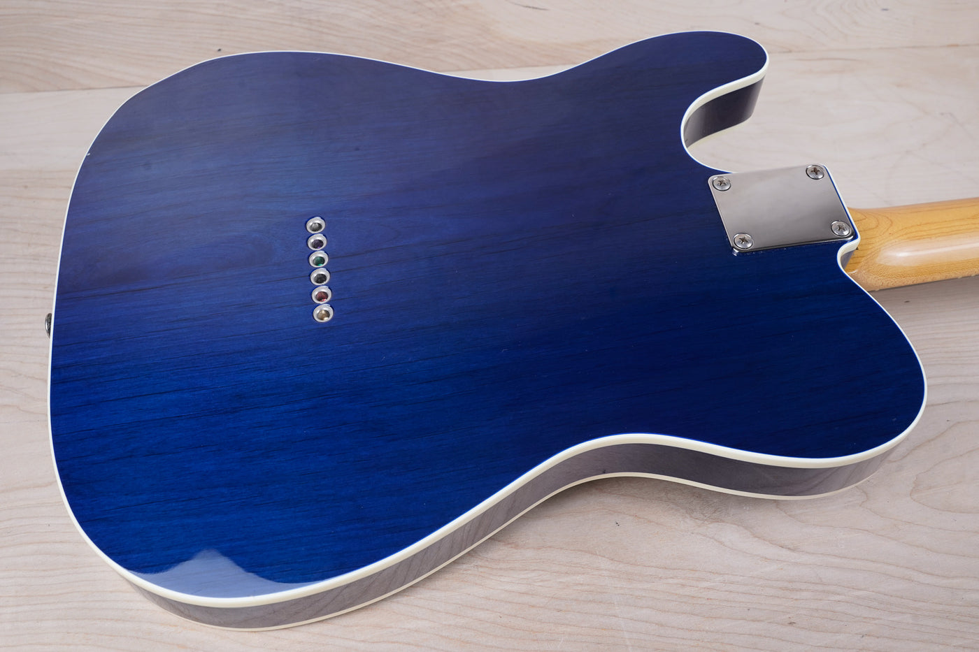 Fender Japan Exclusive Series Classic '60s Telecaster Custom MIJ 2015 Transparent Blue Japan w/ Bag