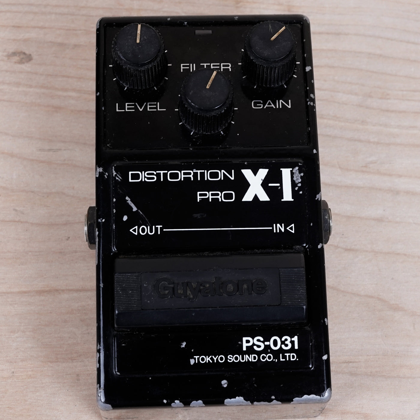 Guyatone PS-031 Distortion Pro X-1 Black 1980s MIJ