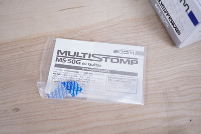 Zoom MS-50G Silver in Box