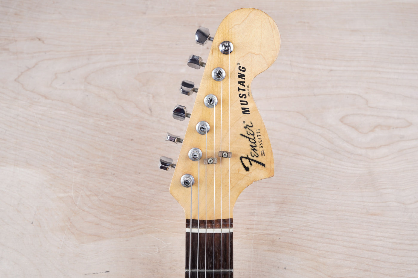 Fender Mustang 1978 Black Vintage USA w/ Bag
