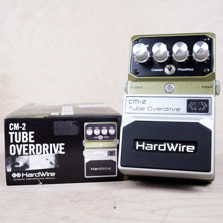 hardwire pedals DigiTech CM-2 HardWire Tube Overdrive Pedal