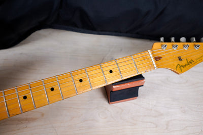 Fender ST57-55 Stratocaster Reissue MIJ 1987 Black Vintage Made in Japan w/ Bag