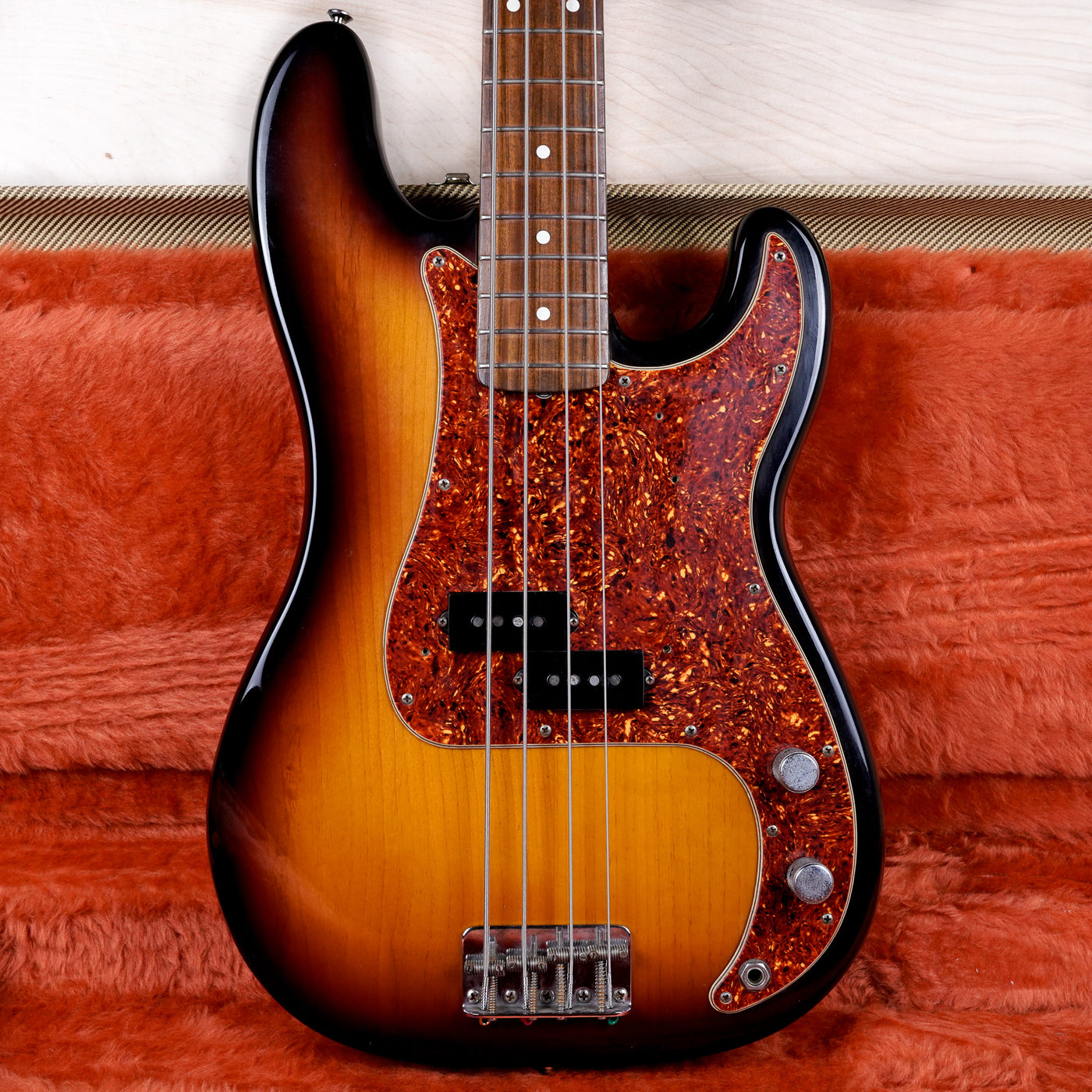 Fender American Vintage '62 Precision Bass 1992 Sunburst AVRI Reissue w/ OHSC