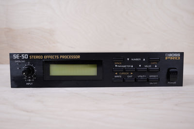 Boss SE-50 Stereo Effects Processor 1990 w/ Power Adapter