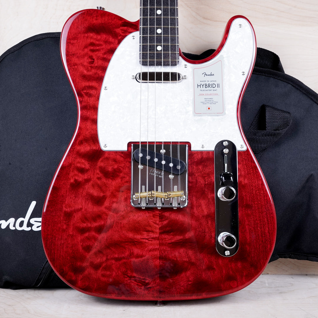 Fender FSR Hybrid II Telecaster MIJ 2024 Quilt Red Beryl Fender FSR Hybrid II Telecaster MIJ 2024 Quilt Red Beryl