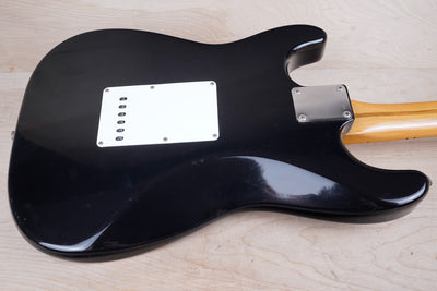 Fender American Vintage '57 Stratocaster 1990 Black USA Reissue w/ OHSC