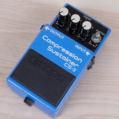 Boss CS-3 Compression Sustainer 1989 Blue ACA MIT