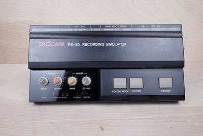 Tascam RS-30 Recording Simulator 1980s Black w/ Power Supply