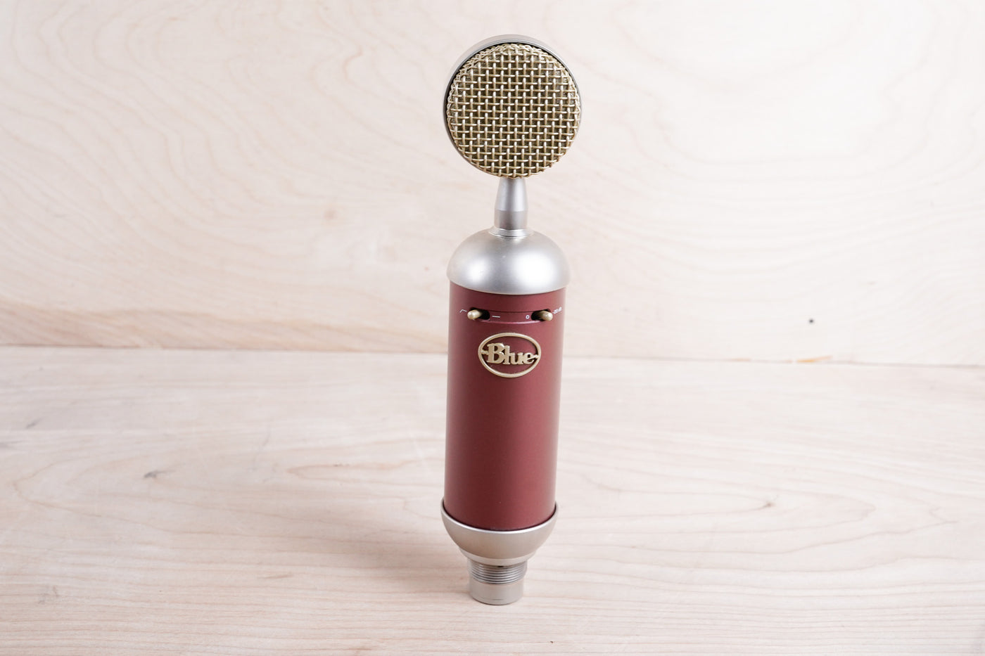 Blue Spark SL Red Condenser Microphone in Wood Box