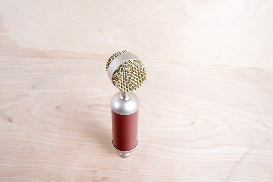 Blue Spark SL Red Condenser Microphone in Wood Box – A Flash Flood  