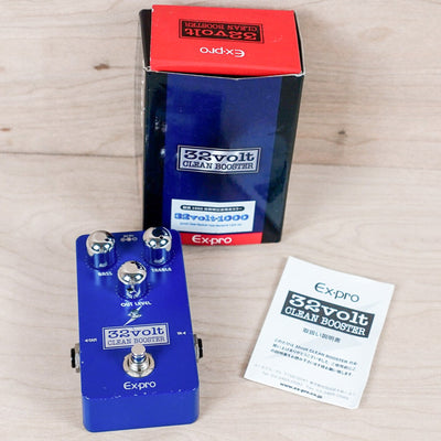 Ex-Pro 32V Clean Booster Blue Rare in Box